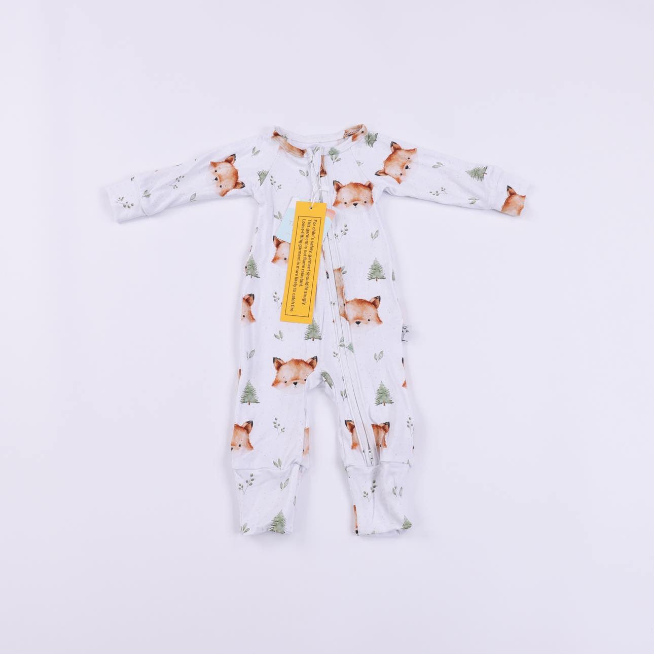 Poppy and Co - Fox Bamboo Onesie