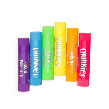 Ooly - Chunkies Paint Sticks - Neon - Set of 6