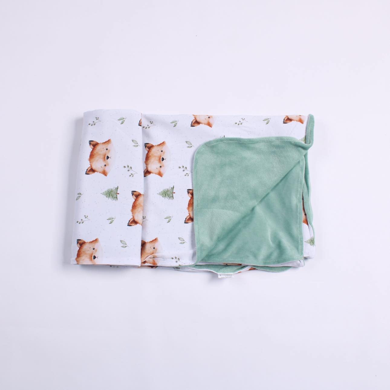 Poppy & Co - Fox Minky Blanket 40x40