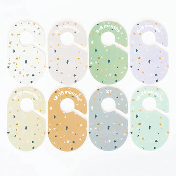 3 Sprout - Baby Closet Dividers (Newborn To 24 Months) - Terrazzo