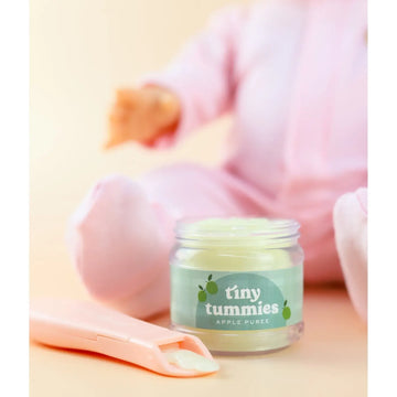 Tiny Harlow - Tiny Tummies - Apple Jelly Food Jar and Spoon