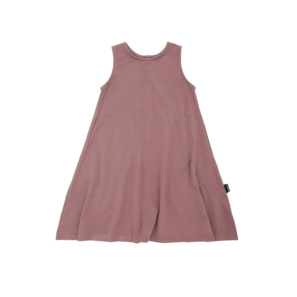 Belan.J - Sleeveless Swing Dress - Twilight Mauve