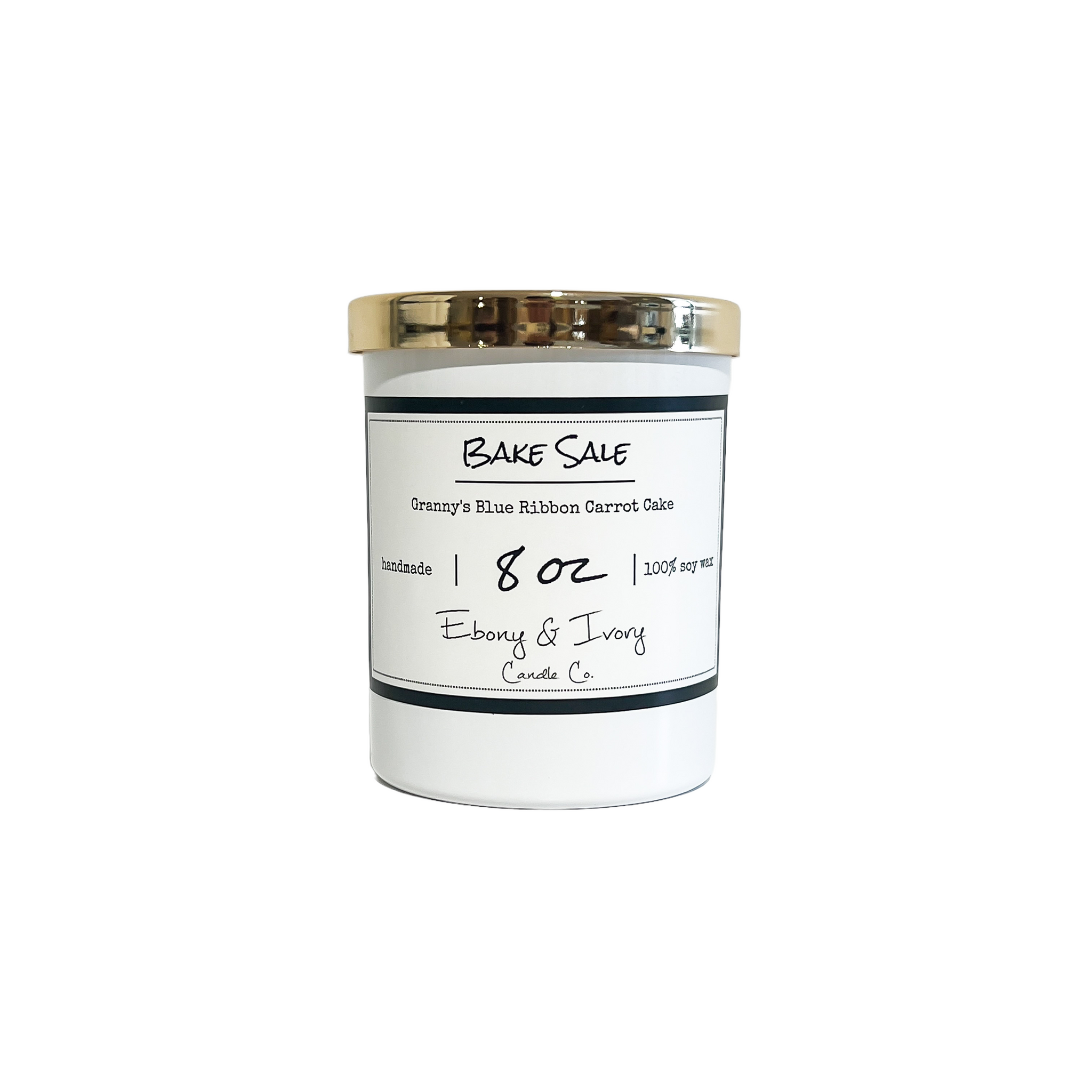 Ebony & Ivory - Bake Sale - 8oz Candle