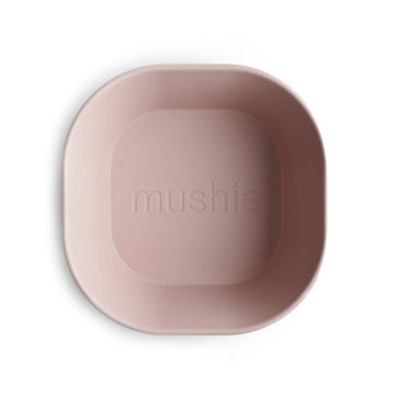 Mushie - Square Dinnerware Bowl - Set of 2 - Blush