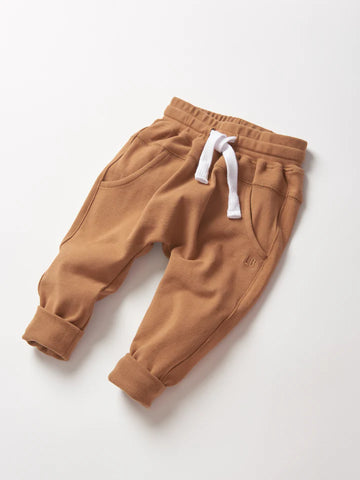 LITTLE BIPSY - JOGGERS - CARAMEL