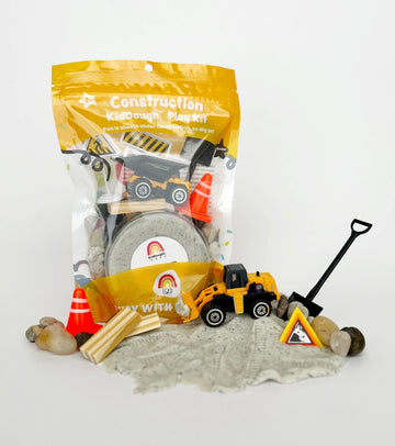 Earthgrown KidDough - Construction (Cookies & Cream) Play Kit