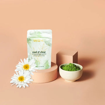 Tease Wellness - Clarifying Matcha Green Tea + Peppermint Face Mask