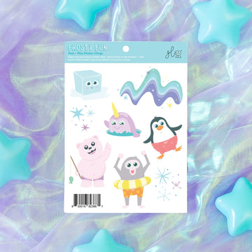 Glo Pals - Peel + Play Cling Stickers