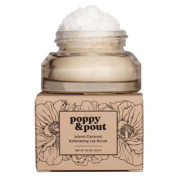 Poppy & Pout - Island Coconut Lip Scrub