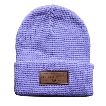 Little Buck - Waffle Cabin Beanie - Lavender