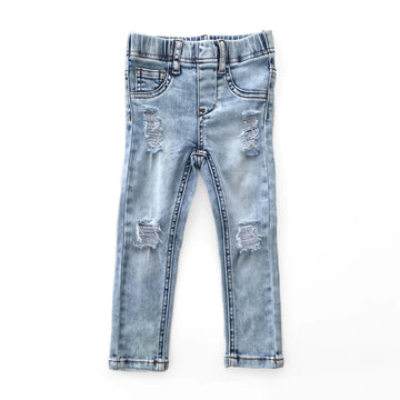 Lenox James - DISTRESSED JEANS - LIGHT WASH