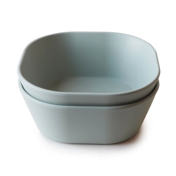 Mushie - Square Dinnerware Bowl - Set of 2 - Sage