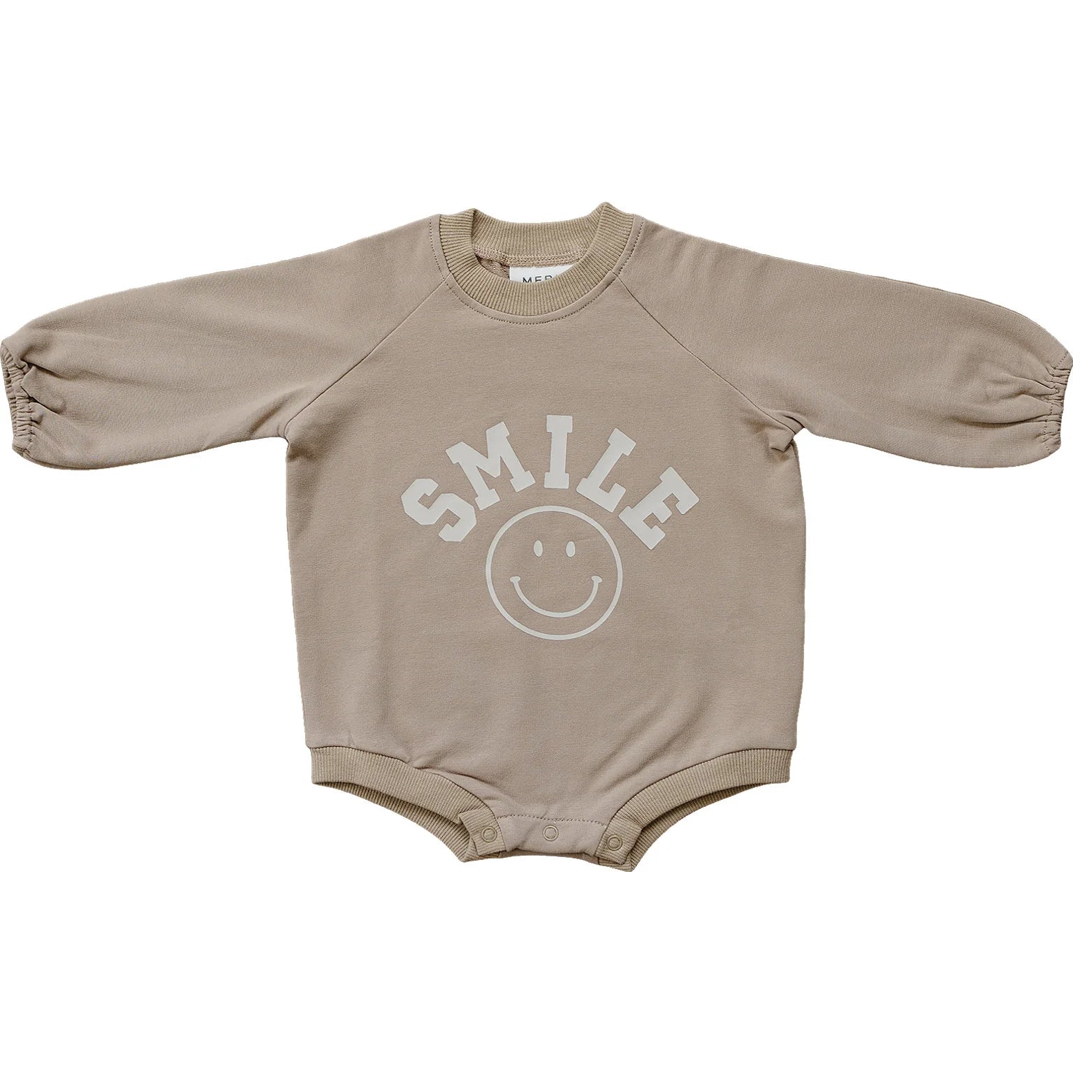 Mebie Baby - Smile French Terry Bodysuit