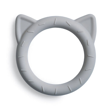 Mushie - Cat Teether - Stone