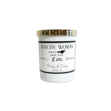 Ebony & Ivory - Witchy Woman - 8oz Candle