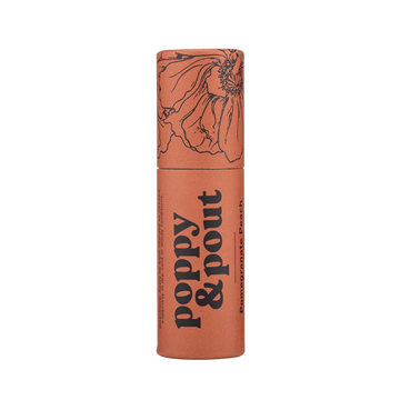 Poppy & Pout - Pomegranate Peach Lip Balm